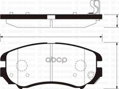 ������� �������� � Hyundai Elantra 1.6/2.0i/1.6CRDi 06 Sangsin brake ���. SP1202 SP1202SNS [581012HA10] ! SP1202 ����