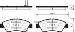 ������� �������� ��������! Honda Civic 1.3i-1.6i 16V 91-01 Sangsin brake ���. SP1221 SP1221 SP1221 ����