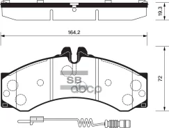 ������� �������� �������� ! MB Sprinter 408D/410D/412D 96, VW LT46 2.3i-2.8TDi 96 SP1277_HIQ Sangsin brake ���. SP1277 SP1277 SP1277 ����