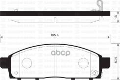 ������� �������� Mitsubishi L200 05- SP1361 Sangsin brake ���. SP1361 SP1361 ����