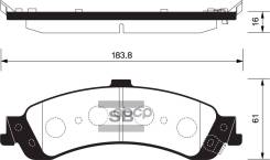 ������� �������� ������! Chevrolet Blazer 98/Avalanche02, Cadillac Escalade 99 SP1370_HIQ Sangsin brake ���. SP1370 SP1370 SP1370 ����
