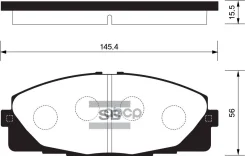 ������� �������� ��������! Toyota Hi-Ace 04 SP1376_HIQ Sangsin brake ���. SP1376 SP1376 SP1376 ����