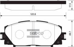 ������� ��������� ��������, �������� TO Vitz/Yaris/Belta 9# 05-, NZE141 - Corolla X 06-; DA M502E - Passo Sette 0101NSP130F; 0446552180; 0446552200; 0...