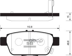 ������� ����. �������� hi-q acura acura tl 09- r (d1103) Sangsin brake ���. SP1430 SP1430 ����