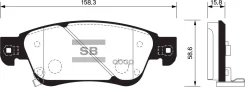������� �������� � Infiniti G35 Coupe/Sedan 3.5i V6 07 SP1478_SNS Sangsin brake ���. SP1478 SP1478SNS 1273 02 [D1060-JK000] ! SP1478 ����