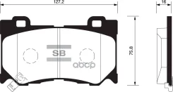 ������� �������� �Infiniti G37 08/M37/M56 11, Nissan 370Z 09-11 Sangsin brake SP1471 Sangsin brake ���. SP1471 SP1471SNS 1372 01 [D1060JL00A] ! SP1471...