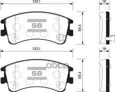 ������� ��������� Mazda 6 02� �������. ������ �������� SP1518 Sangsin brake ���. SP1518 SP1518 ����