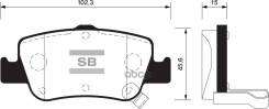 ������� ��������� Toyota Auris 1.33-2.2 07- (��������������) ������ SP1501 Sangsin brake ���. SP1501 SP1501 ����