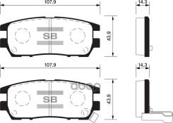 ������� �������� ������! Mitsubishi Pajero 2.4-2.8TD 90-94/Space Gear 95 Sangsin brake ���. SP1538 SP1538SNS SP1538 ����