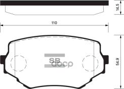 ������� ��������� Suzuki Vitara/Grand Vitara 94- �������� SP1535 Sangsin brake ���. SP1535 SP1535 ����