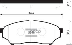 ������� ��������� �������� Mitsubishi Montero/Pajero1.8MPi/2.0GDi 00 SP1585 Sangsin brake ���. SP1585 SP1585 ����