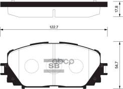 ������� �������� ��������! Toyota Yaris 1.0/1.3/1.4D-4D 06 SP1588_HIQ Sangsin brake ���. SP1588 SP1588 SP1588 ����