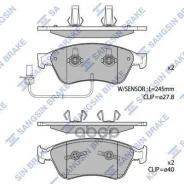������� ��������� (�������) Audi A6 04-10 / A8 02-10 Sangsin brake ���. SP1693, �������� SP1693 ����
