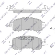 ������� ��������� �������� Nissan Teana III 2.5 13 SP1765 Sangsin brake ���. SP1765 SP1765 ����