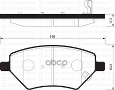 ������� ��������� ��������! Chery Tiggo 4 17/Tiggo 8 20/8 Pro 21 SP2126F_HIQ Sangsin brake ���. SP2126F SP2126-F SP2126F ����