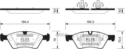 ������� �������� ��������! MB W164/W251 3.5-3.0DCi 05 SP2189_HIQ Sangsin brake ���. SP2189 SP2189 SP2189 ����