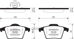 ������� ������ Volvo XC90 SP2299 Sangsin brake ���. SP2299 SP2299 ����