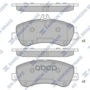 ������� �������� Mercedes GLK X204 08-15 SP2330 Sangsin brake ���. SP2330 SP2330 ����