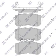 ������� �������� ������! Hyundai i20 1.4/1.4/1.6CRD 08 SP4113_HIQ Sangsin brake ���. SP4113 SP4113 SP4113 ����