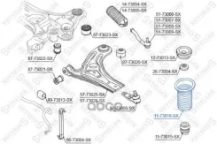 ������� ��������� ������������ ������� ���� (Chevrolet Aveo) 96535008, �AMD. �SB1135, �Amdsb1135, �Chshb-AV, �Chshbav, �NSP0196535008 Stellox ���. 117...
