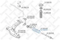 ������� ����� ������� ������! Nissan Maxima V (A33) 00 Stellox ���. 1474025SX 1474025SX ����