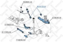 ���� ������������� �������! Ford Focus 02-04 ���� RU �-AE. ��72. �.00905/24 Stellox ���. 5600122SX 5600122SX ����