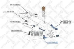 ����� ������ �������� ������! BMW E39/E60/E61 95/E38/E65/E66 94 Stellox ���. 5700144SX 5700144SX ����