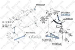 ����� ������ �������� ������� ������ AUDI Q7, VW Touareg all 02 Stellox ���. 57-03982-SX 5703982SX ����