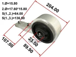 ����������� ������ Tenacity (707) Aamni1032 Rear 54501CC40A, �54500CC40E, �545009Y000, �54501CA010, �545009W200, �54500CA010, �54500CC40B, �545009W20C...