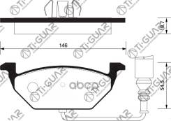 ��������� ������� �������� /�������� 4�� /TI-GUAR ��� Audi A3 2003-2010; Skoda Octavia 2010-; Volkswagen Jetta 1999-2018; New Beetle 1999-2019; TG-014...