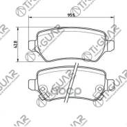��������� ������� �������� /������ �������� 4�� /TI-GUAR ��� OPEL Astra G, H 1198-2009, Meriva 2003-2017, Zafira 1999-2014; TG-0329 PN0329 1605128 160...