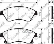 ��������� ������� �������� /�������� �������� 4�� /TI-GUAR ��� Chevrolet Aveo 2011-2015; Opel Astra 2009-2015; Cruze Orlando 2010-2018; TG-0391C PN039...