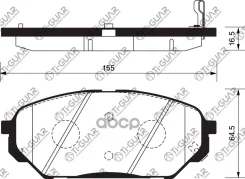 ��������� ������� �������� /�������� �������� 4�� /TI-GUAR ��� Hyundai IX55 2008-; TG-0456 PN0456 58101-3JA50 58101-3JA00 Hyundai IX55 08- �������� ��...