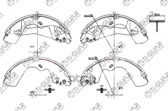 ��������� ������� /������ /���������� /TI-GUAR /Hyundai Galloper Starex H1 1997-2004; TG-0572; SB000102 58305H1A31 58305H1A00 Hyundai Galloper/Starex...