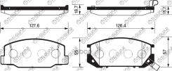 ��������� ������� �������� /�������� �������� 4�� /TI-GUAR ��� Toyota Estima Emina, Lucida 1992- CXR1, 2, TCR1; TG-1273 PN1273 1Y0T3328Z 1Y133328Z Toy...