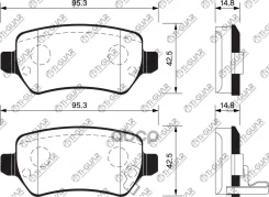 ��������� ������� �������� /������ �������� 4�� /TI-GUAR ��� OPEL Astra G 1998-2005, Zafira A 1999-2005; TG-1352 PN0162 1605025 9193251 Ti-Guar ���. T...