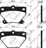 ��������� ������� �������� /������ �������� 4�� /TI-GUAR ��� Toyota Vitz NCP1#/IST NCP61/Corolla ZZE120/Celica ZZT230; TG-1454 PN1454 BP21454 04466200...