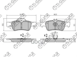 ��������� ������� �������� /������ �������� 4�� /TI-GUAR ��� Mercedes W211, W212, C219, C218 2014-2017; TG-1546 PN0344W 0004204420 A0064200120 Mercede...