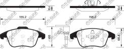��������� ������� �������� /�������� �������� 4�� /TI-GUAR ��� AUDI A4, A5 2007-2016, Citroen C4 Picasso 2008-2013, Peugeot 2008 2019-2021; TG-1691 PN...