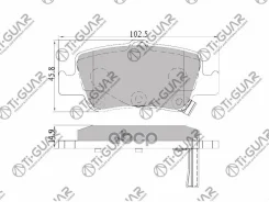 ��������� ������� �������� /������ �������� 4�� /TI-GUAR ��� Toyota Corolla 2006-2019 Auris 2006-2018; TG-1835; D2299M FDB4048 PN1835 0446602170 04466...