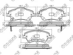 ��������� ������� �������� /�������� �������� 4�� /TI-GUAR ��� Toyota Auris DE150L, 2007-; TG-1834 PN1834 0446502160 TY Auris #DE150L, #RE152R �������...