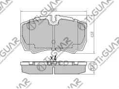 ��������� ������� �������� /������ �������� 4�� /TI-GUAR ��� FORD Transit TT9 2006-2014 2.4 /140PS, 2.2 /155PS; TG-1901 PN0338 1718023 42470841 FORD T...