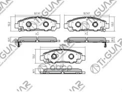 ��������� ������� �������� /�������� �������� 4�� /TI-GUAR ��� Toyota Venza AGV1 2008-; TG-21003 044650T010 PN21003 D2334MH Ti-Guar ���. TG-21003 TG21...