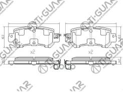 ��������� ������� �������� /������ �������� 4�� /TI-GUAR ��� Mazda CX-3 2015-2017, CX-5 2011-2017; TG-25001 PN25001DAY32648ZA K0Y12648ZC Mazda CX5 11...