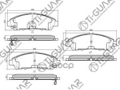 ��������� ������� �������� /�������� �������� 4�� /TI-GUAR ��� Acura MDX 2006-2013, Honda Pilot 2011-2016; TG-28001 PN28001 45022STXA00 45022STXA00 Ac...