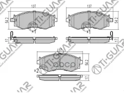 ��������� ������� �������� /�������� �������� 4�� /TI-GUAR ��� Nissan Teana 2003-2014, JUKE 2005-2020; TG-286 TG-286C PN2201 410600V090 a279wk/a286wk...