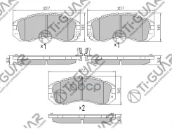 ��������� ������� �������� /�������� �������� 4�� /TI-GUAR ��� Subaru Impreza 1992-1996, Legacy 1989-1996; TG-295; TG-295C 26296AA000 26296AA020 26296...