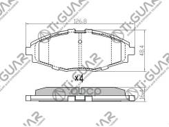 ��������� ������� �������� /�������� �������� 4�� /TI-GUAR ��� Daewoo Nexia 2008-2016, Chance 2002-, Chevrolet Lanos 2005-2009; TG-3195 96446176 96288...