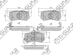 ��������� ������� �������� /������ �������� 4�� /TI-GUAR ��� Hyundai GETZ 2005-2009, Santa FE 2001-2006, Sonata -2009; TG-3298 PN0539 582153A000 58302...