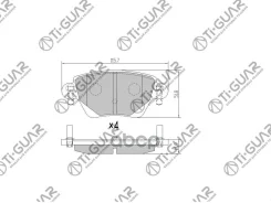 ��������� ������� TG-3386/PN0194* Ti�GUAR FORD Mondeo 00-07 ������ ����. 1121895/1126719/1126959/113012�0/1152316/1204845/1207104/1208�845/1219892/121...